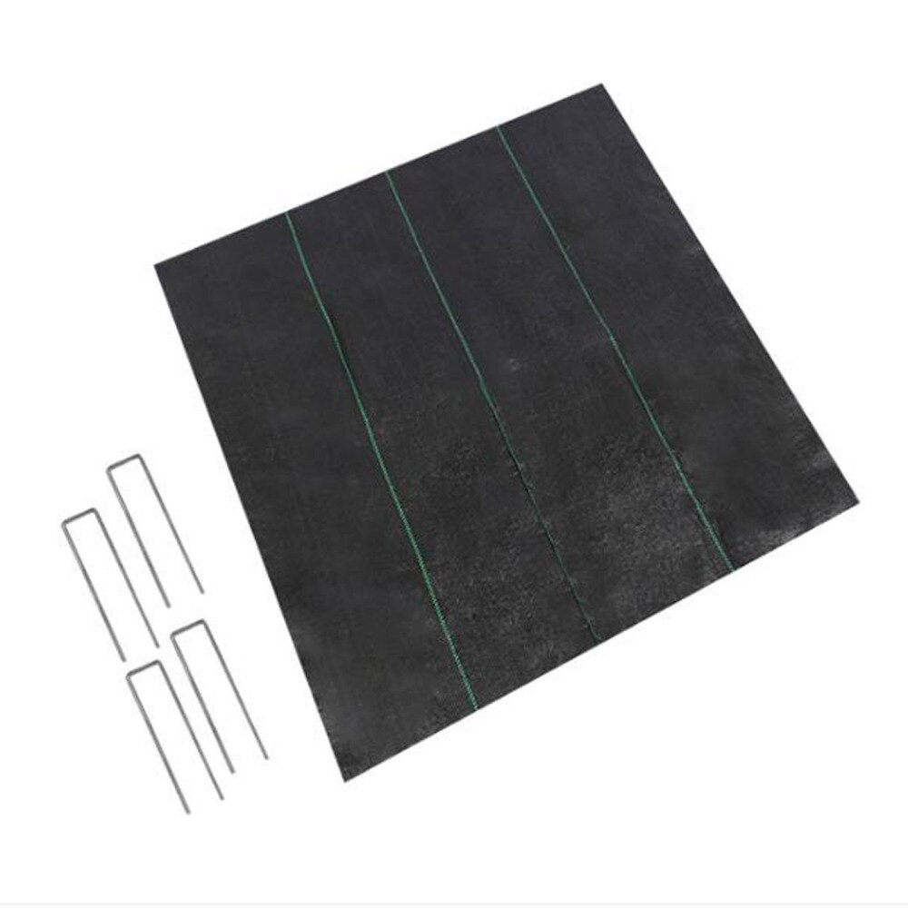 Beschermende Cover Tuin Wiet Barrière Mat Shading Doek Plant Uv-bescherming Dikkere Agrarische Zwart 1.2M Plastic Mulch