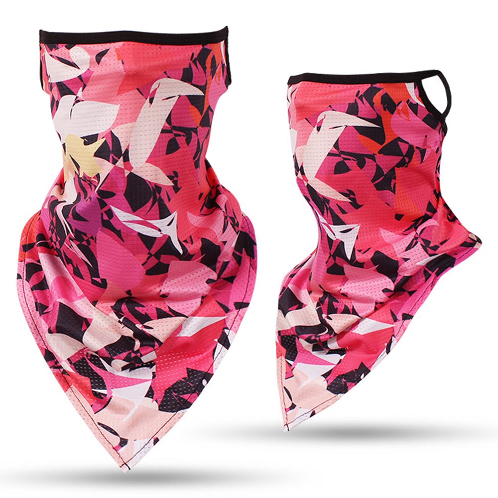 Passamontagna Moto estivo Moto Bandana Earloop maschera di seta di ghiaccio sciarpa tubolare motocross motociclista ciclismo scaldacollo uomo donna: 11