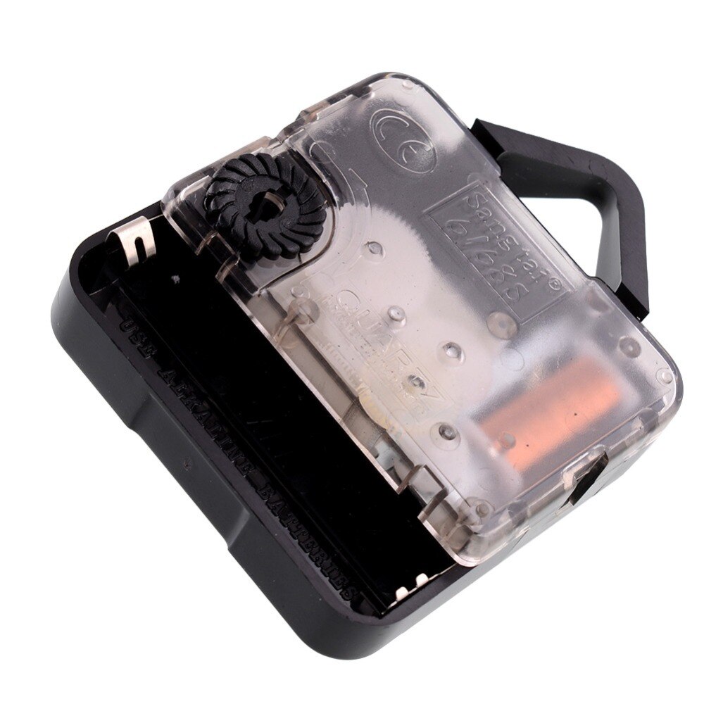 Black Hands Clock Movement Mechanism Parts Repair Replacing DIY Essential Tools Set Quiet Silent Clock Parts