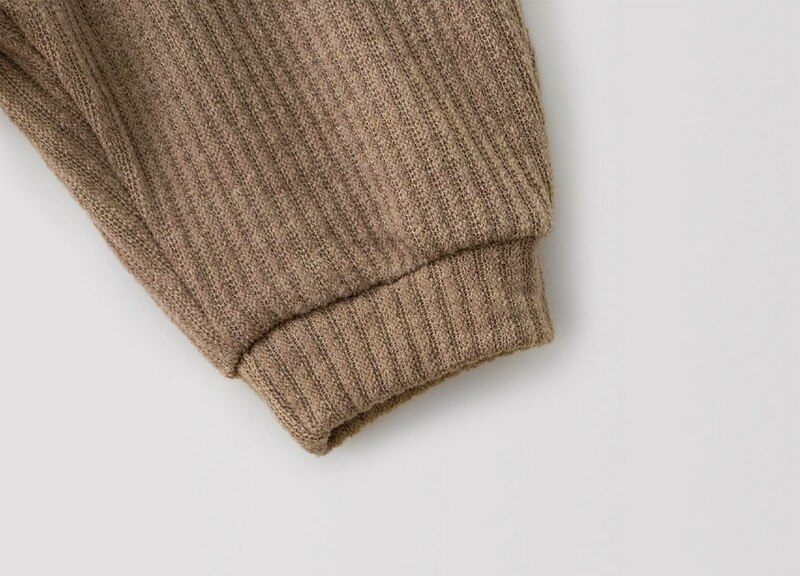 2022 Lente Baby Meisje Jongen Broek Kaki Roodbruin Elastische Taille Wafel Corduroy Harlan Radijs Broek Kind Kleding DT705