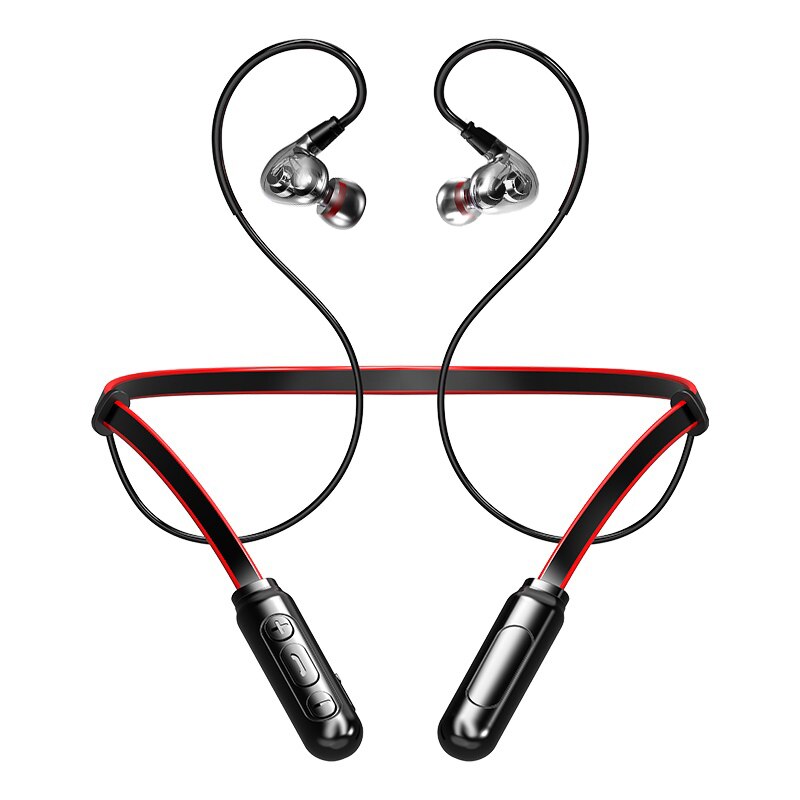 X9 Dual Dynamic Bass Sound Bluetooth Oortelefoon Haak/In-Ear Stabiele Sport Draadloze Hoofdtelefoon 250 Mah Tf Card MP3 Waterdicht headset