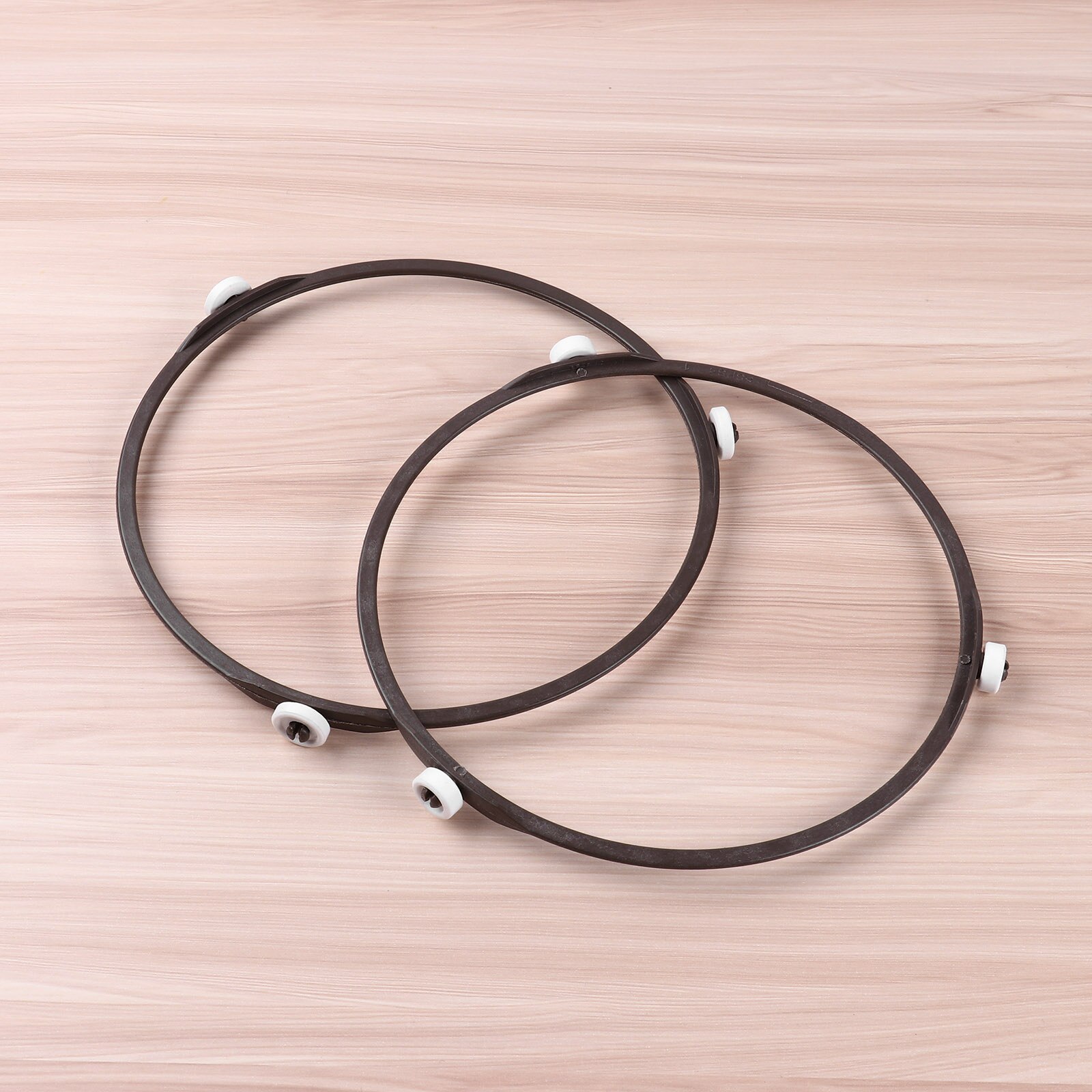 Kitchen Accessory Microwave Glass Turntable Plastic Support Wheel Circle Oven Plate Roller Stand Bracket Reusable Rotating Ring