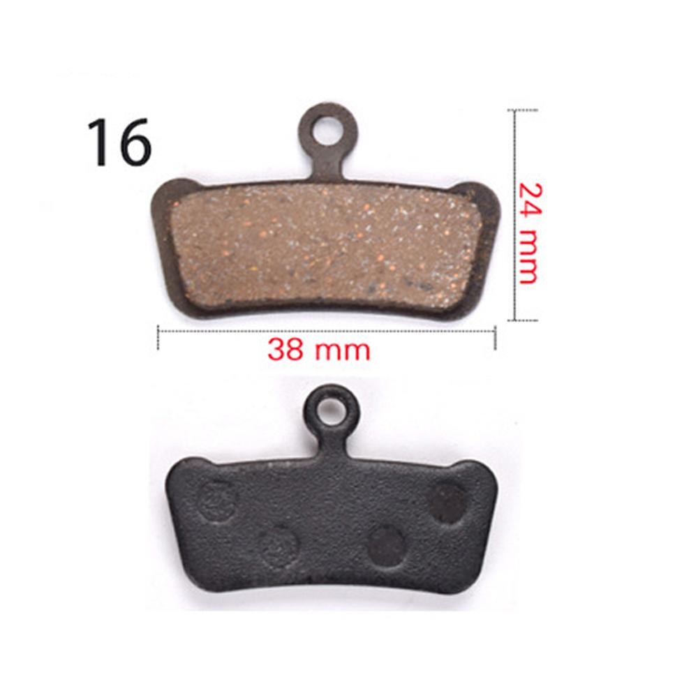 Plaquettes de freins à disque organiques de vtt, 2 paires (4 pièces), VTT en résine, M355/BB5, universelles, accessoires: CY-16-2 pairs