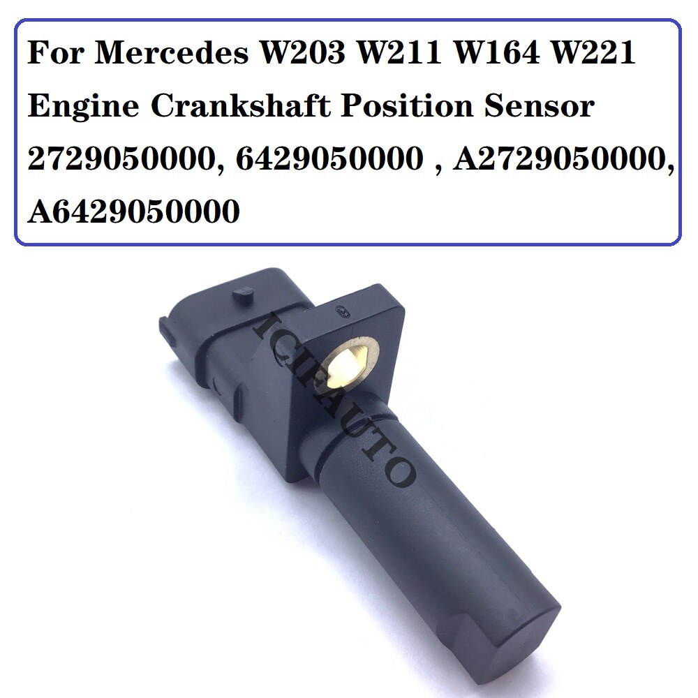 Pour Mercedes W203 W211 W164 W221 Capteur de Position Du Vilebrequin du Moteur 2729050000, 6429050000 , A2729050000, A6429050000