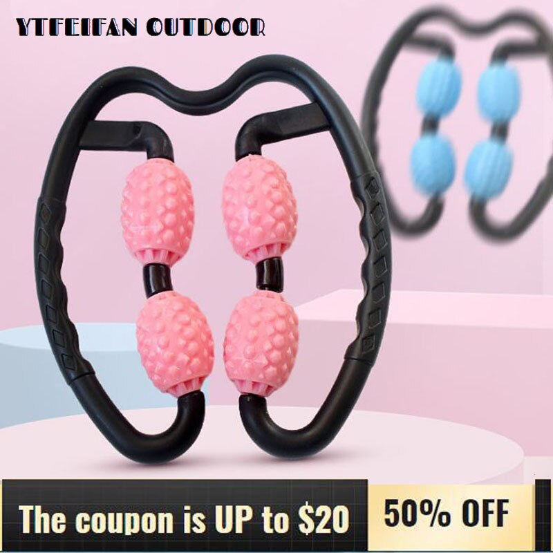 Muscle Relaxer Massage Roller Adjustable Pilates B... Vicedeal