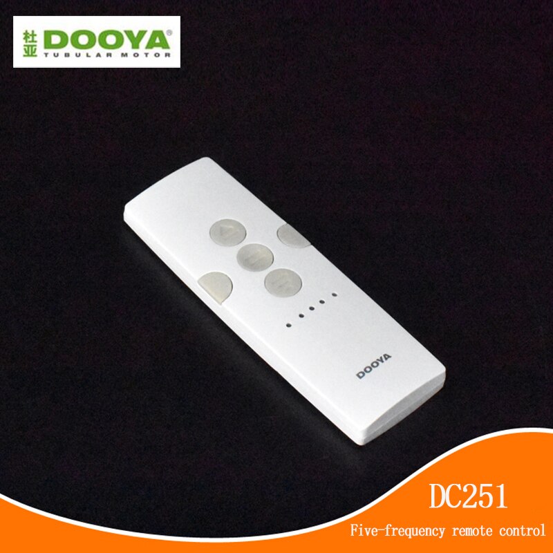 Dooya DC251 Vijf-Frequentie Controle Motor Afstandsbediening Voor Dooya Zonnebloem Aladdin Motor