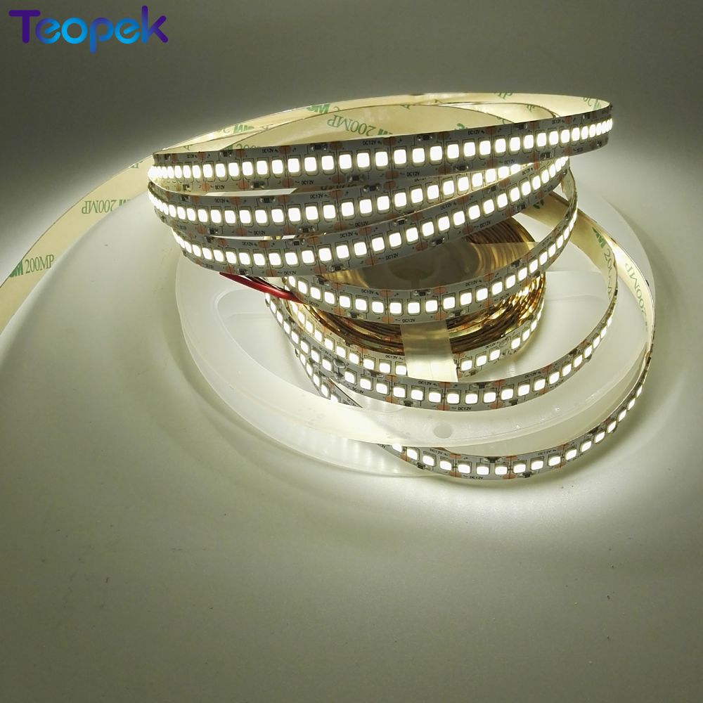 Bande de LED 2835 240LED s/m DC12V haute luminosité Flexible LED ruban lumineux blanc naturel/blanc /blanc/RGB 5 m/lot