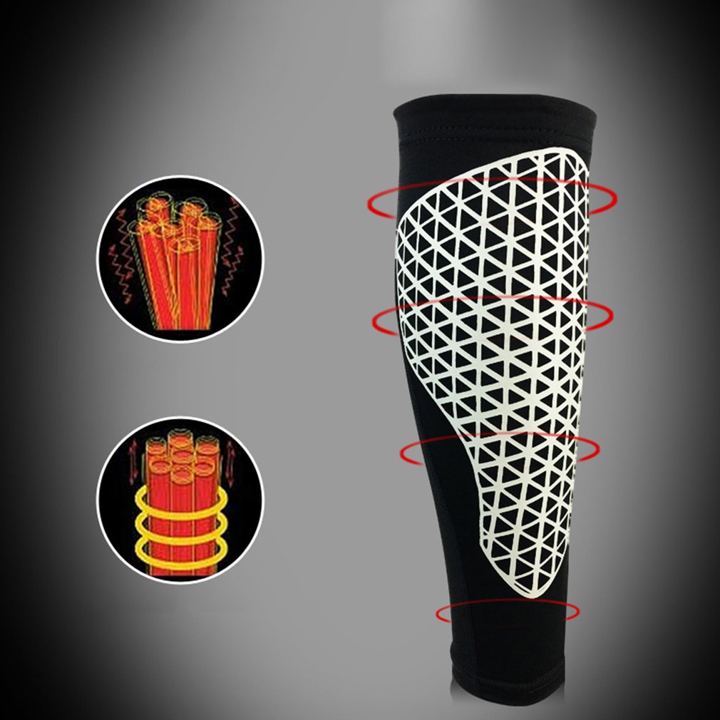 1pc compressie hardloopschoenen kuitbeenbeschermers voetbal scheenbeschermers fiets beenwarmers voetbal sport beenwarmers basketbal kniebeschermers