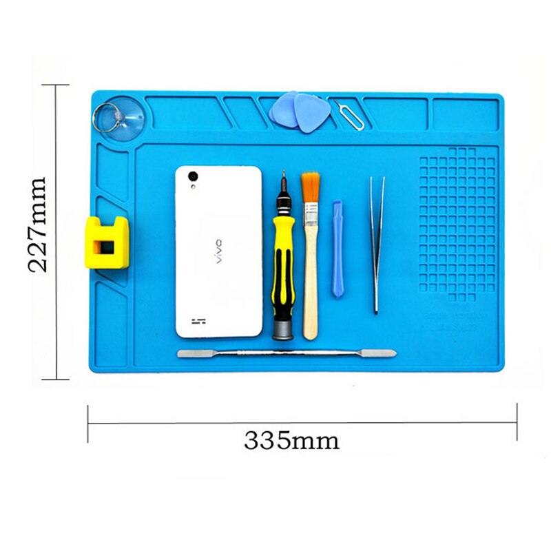 ESD Heat Insulation Working Mat Heat-resistant BGA Soldering Station Insulator Pad Repair Insulation Pad Maintenance Platform