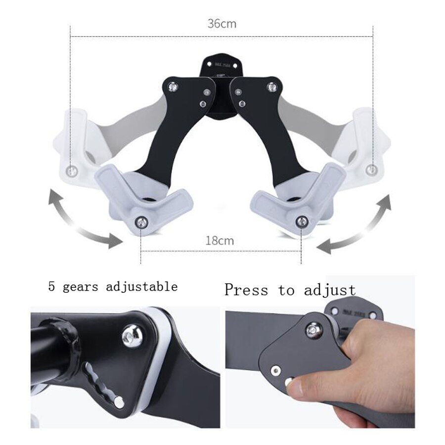 Bicicleta para almacenaje soporte Rack soporte moto garaje de montaje en pared gancho Universal Durable ciclismo accesorio para bicicletas de la gota