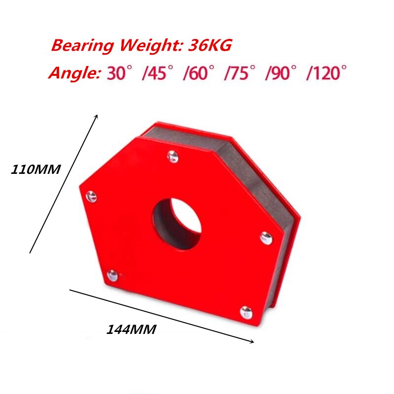 Multiangle Welding Magnetic Tool Positioner Welding Angle Auxiliary Fixing Clip Neodymium Strong Magnet Right Angle Bevel Fixed: G