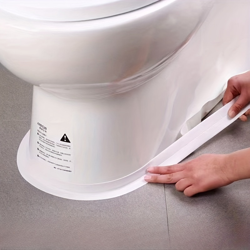 Wasserdichtes Dichtungsband für Badezimmer und Toilette, selbstklebender Dichtungsstreifen für Badewanne und Wand, Antifouling-PVC-Dichtungsband für Waschbecken