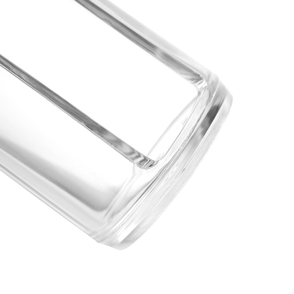 Transparante make-up organizers ronde cosmetische opbergers wattenschijfjes houder