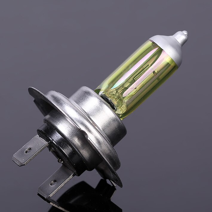 1pc h7 12v 55w halogen bil glödlampa 3300k gyllene gul glödlampa dimljus glödlampa 12v h7 lampa