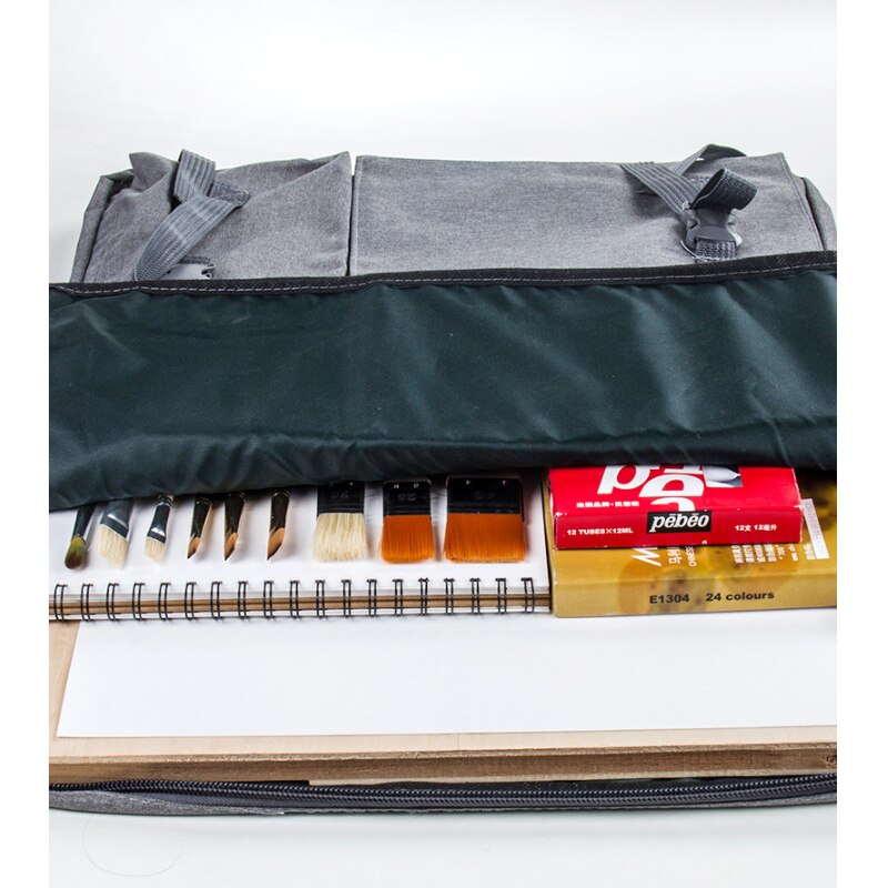 Artist Portfolio Backpack Shoulder Bag Large Drawing Board Bag Handle For Sketching Painting 4K Waterproof Art Carry Case Bag