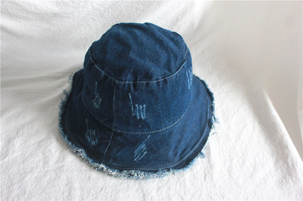 Chapéu tipo bucket hat, chapéu tipo bucket hat unissex chapéu ao ar livre,: Navy
