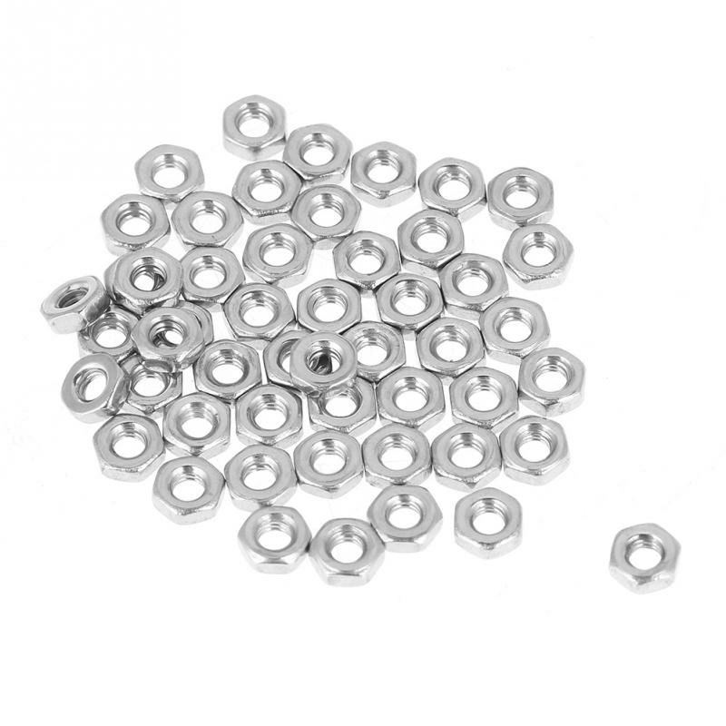 Set di dadi e bulloni M2 da 230 pezzi inserti filettati dadi viti in acciaio inossidabile dadi Kit assortimento con scatola
