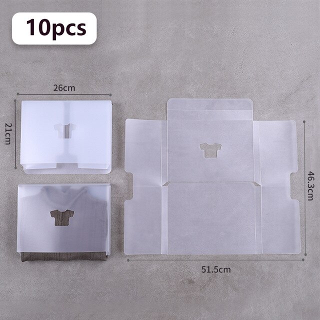 10Pcs Shirt Organizer T Shirt Folder Board Clothing Divider Folding Storage Organizers Wardrobe Rack Shirts Wrinkle Prevention: 10pcs