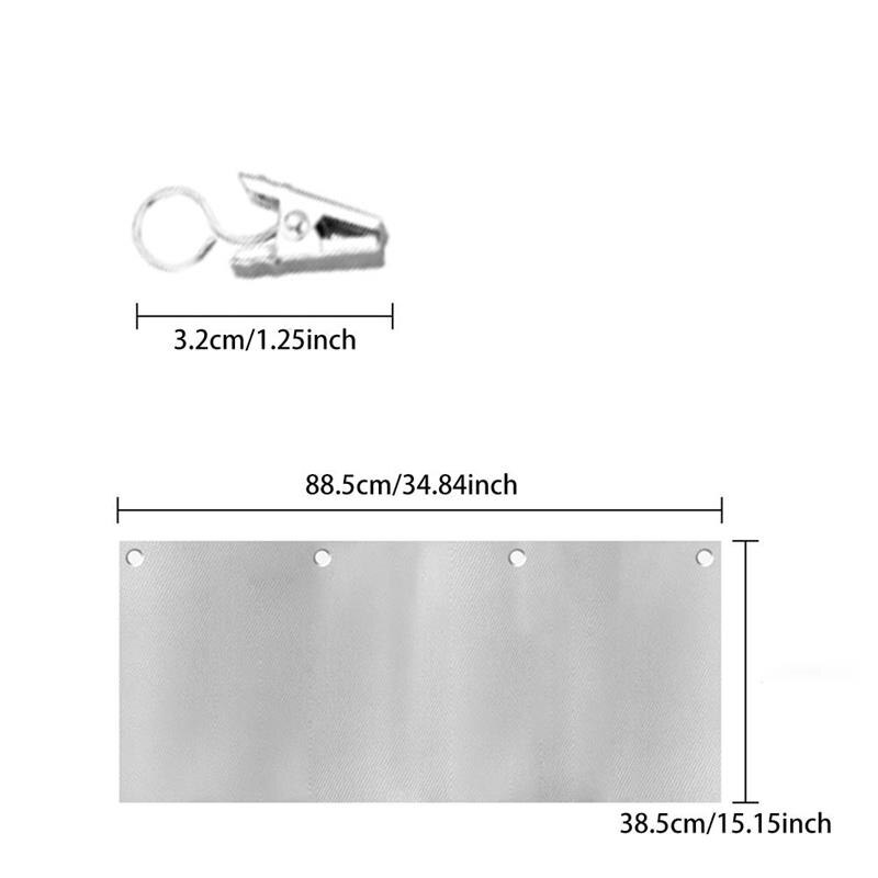 Adjustable Heat Focusing Reflector Set Garden Heat Reflector Shield Outdoor Heater