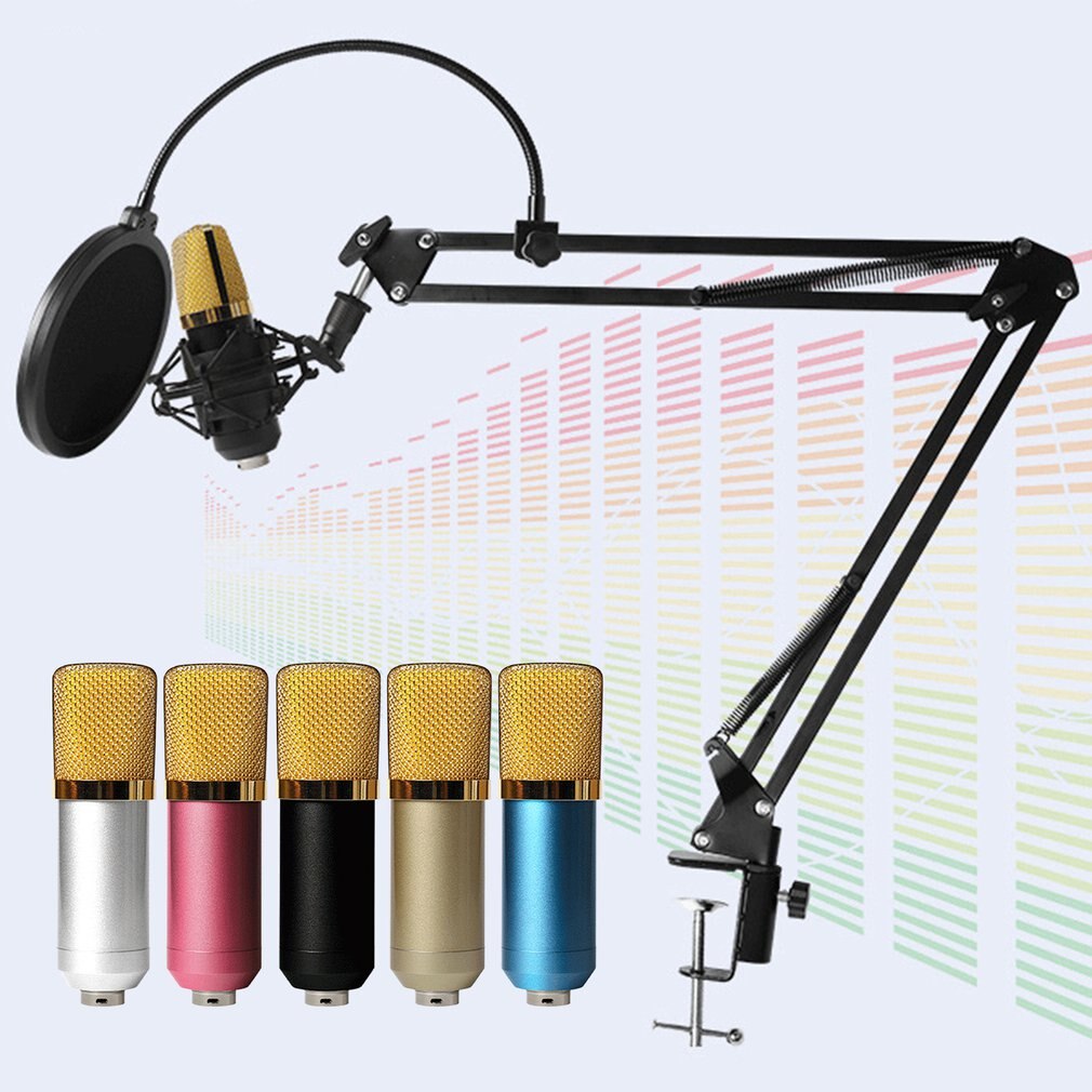 Bm -700 universal bærbar belastning mikrofon mikrofon shock mount klipsholder stativ radiostudie lydoptagelsesbeslag