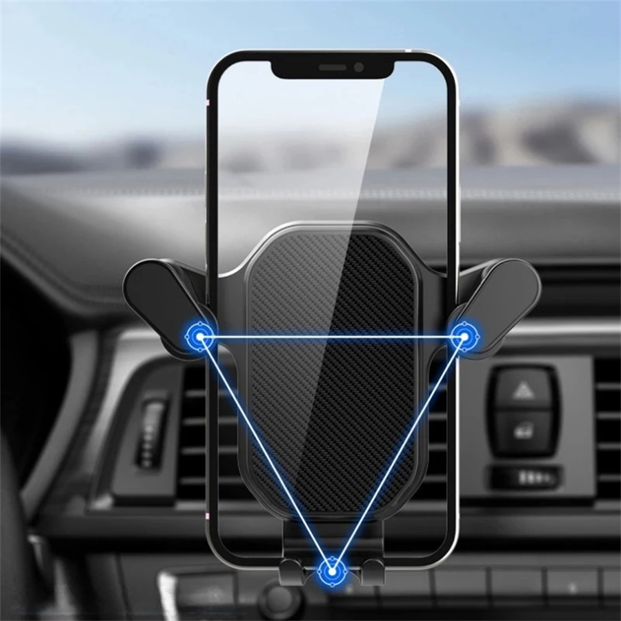 Car Air Vent Clip Mount Hook Gravity Car Phone Holder Smartphone GPS Holder Mobile Bracket Support For iPhone Xiaomi OPPO ViVo