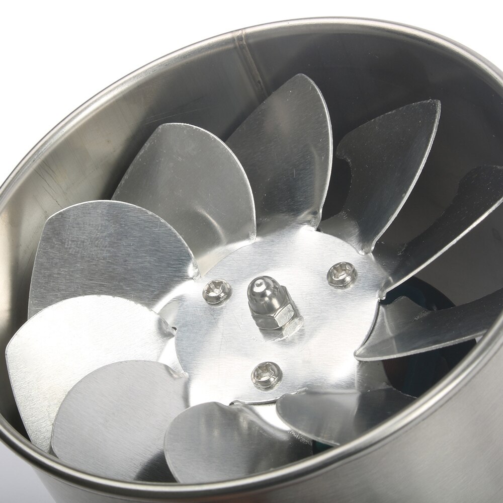 6 Inch Rvs Pijp Uitlaat Fan Booster 220V Wc Keuken Opknoping Muur Raam Duct Ventilator Lucht Ventilator Extractor blower