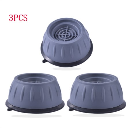 Almohadillas antivibración para los pies, alfombrilla de goma antivibración para lavadora, almohadilla antideslizante fija Universal para el hogar, 4 piezas: 3pcs