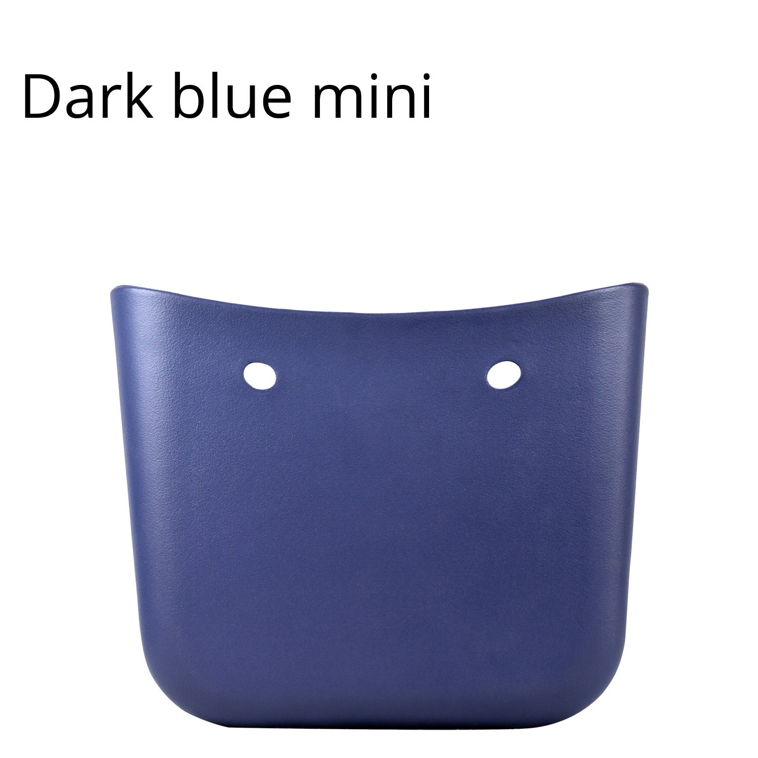 Obag style Mini Bag Body EVA bag O women bag rubber silicon waterproof women Handbag without logo: dark blue mini