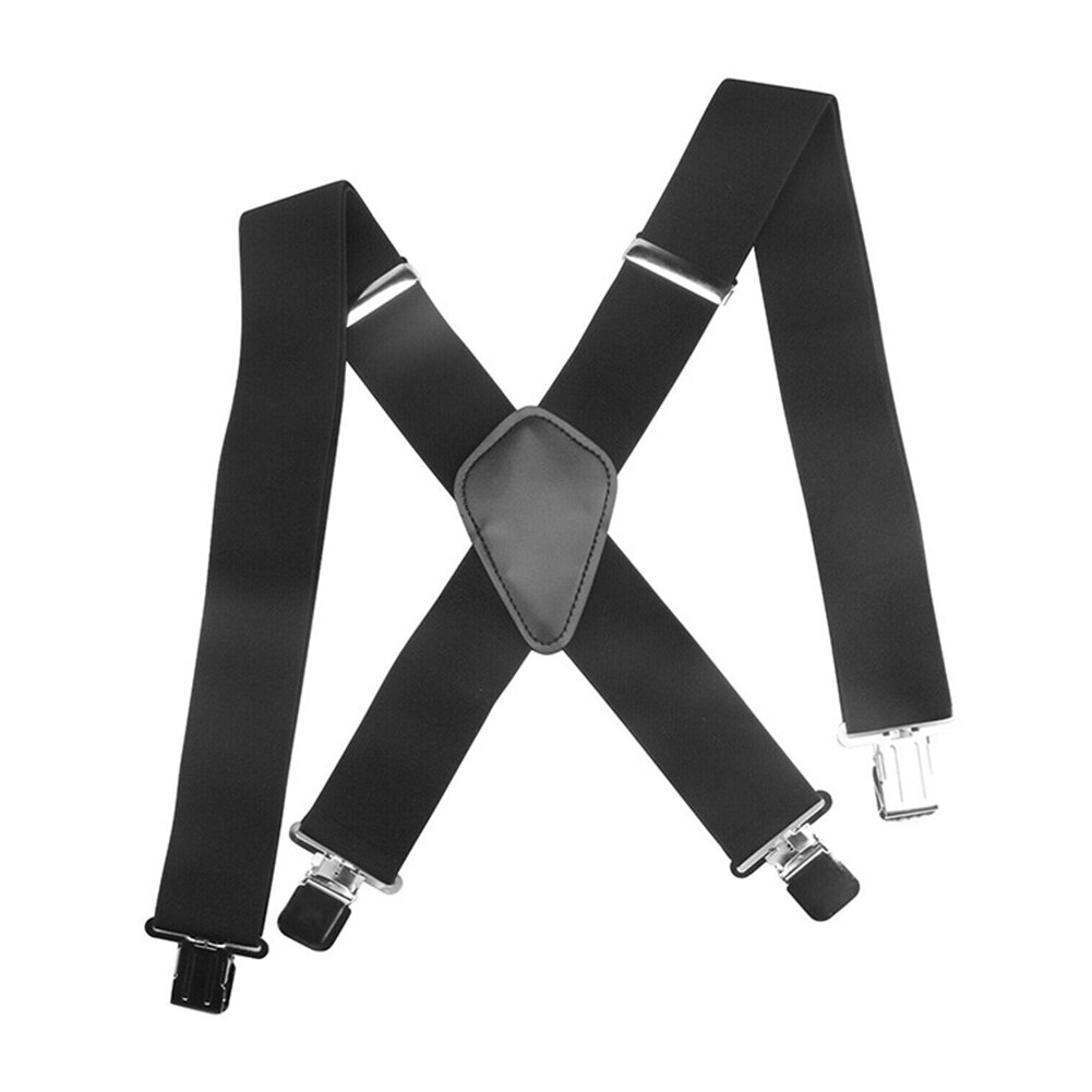 110cm voksne seler mænd justerbar clip on x ryg seler brede elastiske bukser x-back seler seler herre seler seler