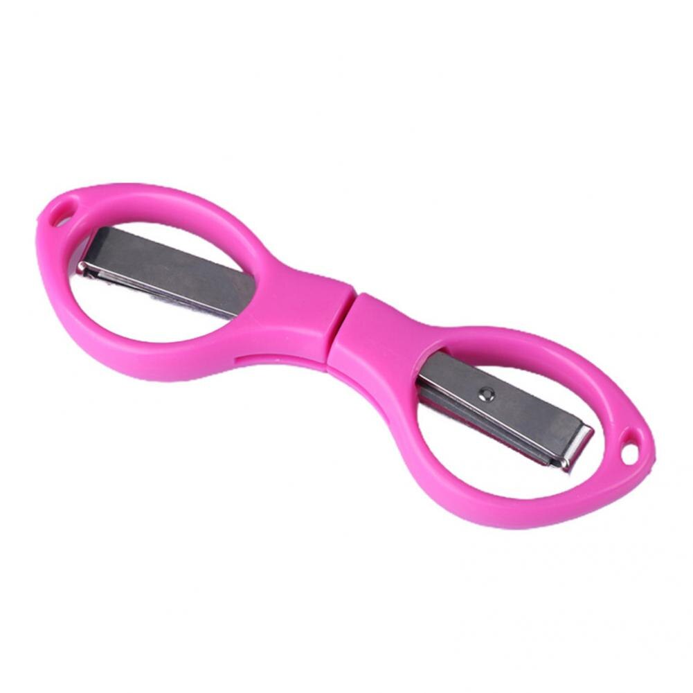 Useful Foldable Scissors Ergonomic Wear-resistance Stainless Steel Folding Cutter Craft Scissor