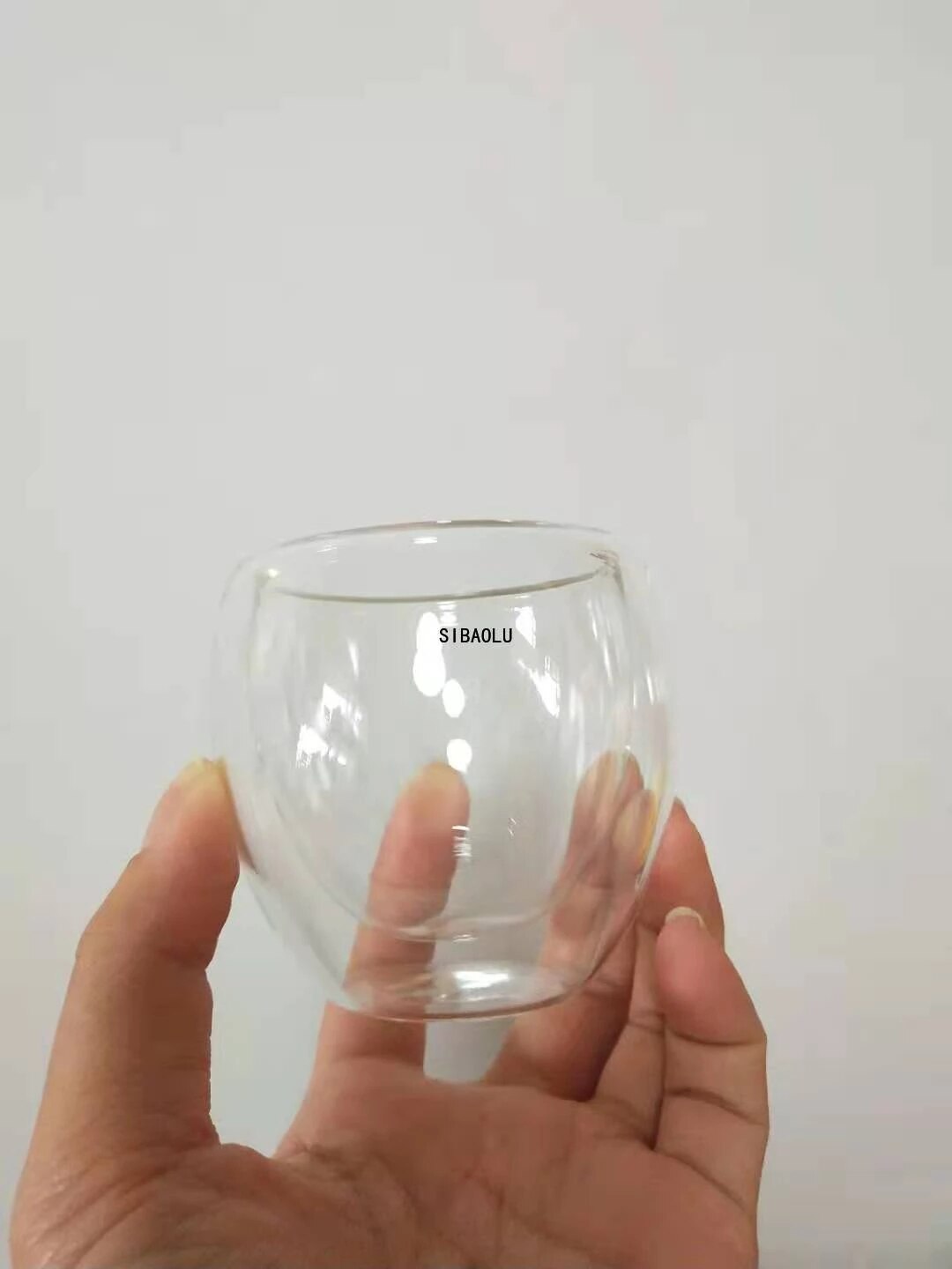 Double Wall Shot Wine Beer Glass Double Wall Espresso Coffee Cup Tea Set Cup 80-450ml Heat Resistant Teacup Glasses: 1PC-80ML