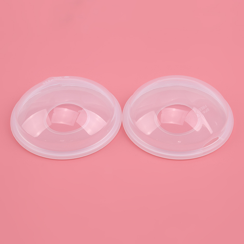 Maternity Breast Pump Reusable Portable Breast Feeding Collector Prevent Leakage Milk Breast Pump Baby Supplies 2pcs/set: Default Title