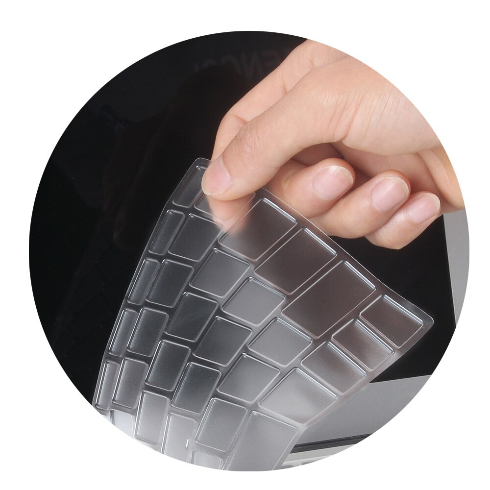 Russian US Enter Keyboard Cover for for Mid -Mid MacBook Pro 13 15 inch Retina/CD ROM A1502 A1425 A1278 A1398 A1286: Clear