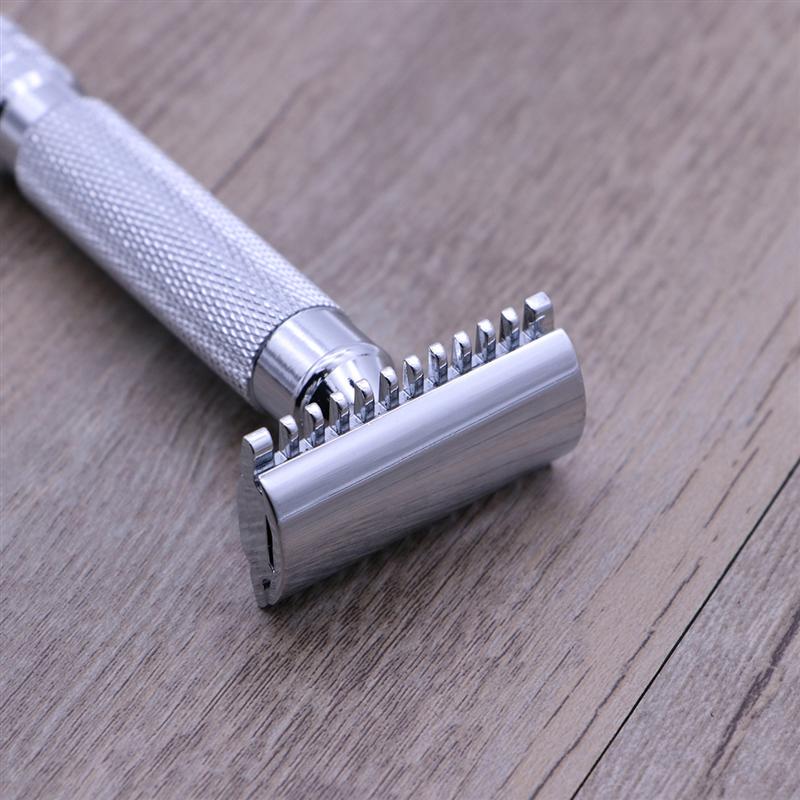 Men Razor Double Edge Safety Razor Stainless Steel Shaving Razor For Men Hair Shaving Tool Shaver Beard Razor