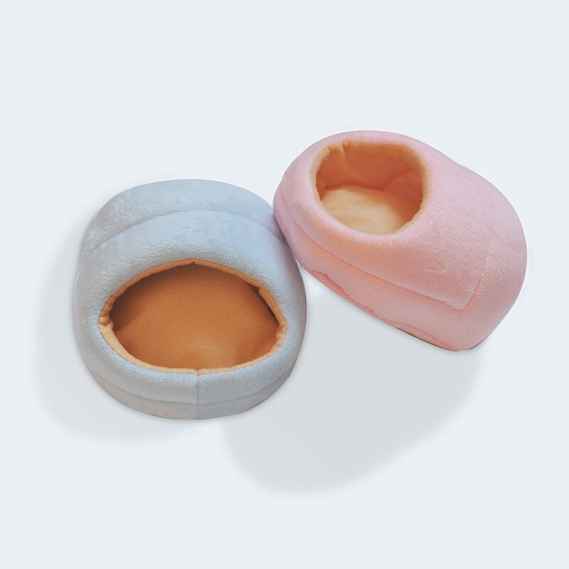 Małe zwierzęta domowe jesienne ciepłe zimowe kapcie gniazdo chomika łóżko złoty jedwab niedźwiedź jeż zimowe bawełniane łóżko