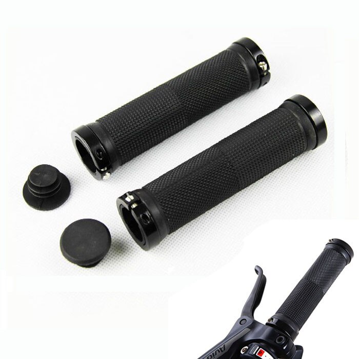 25# Bike Accessories Mountain Cycling Bike Bicycle Mtb Handlebar Grips Rubber Anti-slip Handle Grip Велосипедные Аксусуары