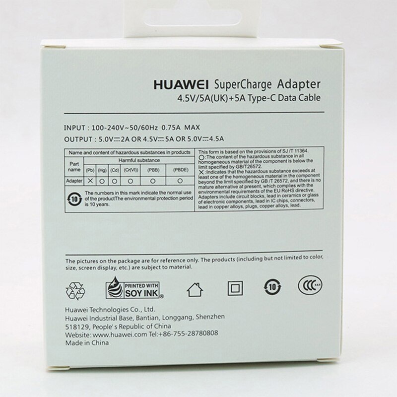 Huawei Super Charger Original USB Wall Travel Quick Fast Adapter Mate30 Mate 20X 5G 20 10 9 pro RS P30 P20 P10 P9 plus Nova5