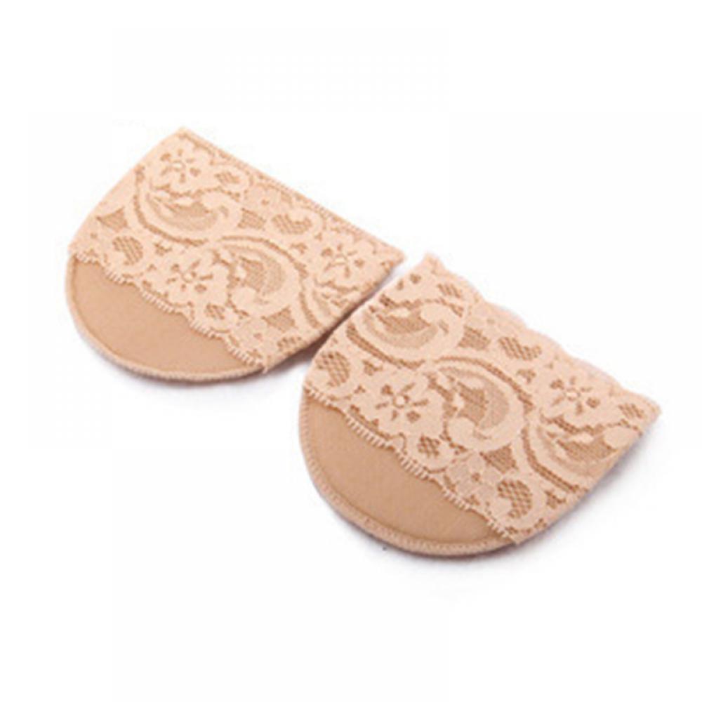 1 par Mulheres aliviar a dor Do Pé Palmilhas Gel Respirável Pads Almofada Metatarsal Dolorido Apoio Do Antepé: B-Nude