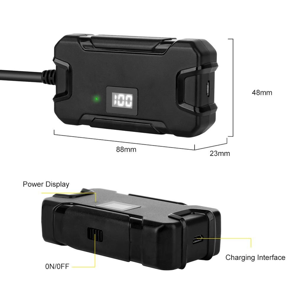 Y13 5.5mm WIFI Endoscope caméra écran affichage HD1080p étanche 3.5 m/5 m/10 m Endoscope d'inspection pour Iphone téléphone android