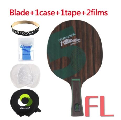 Friendship 729 Master series table tennis racket Green goblin 5/7 Ebony ebony 5 7 OFFENSIVE attack: 5 FL with YM 1case