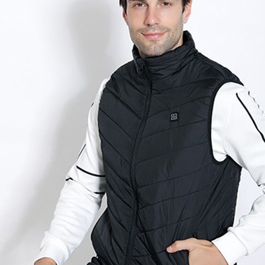 Outdoor Warm Clothing Heated Warm Down Jacket Washable USB Charging Clothing Graphene Heating Coat Jacket For Riding Skiing