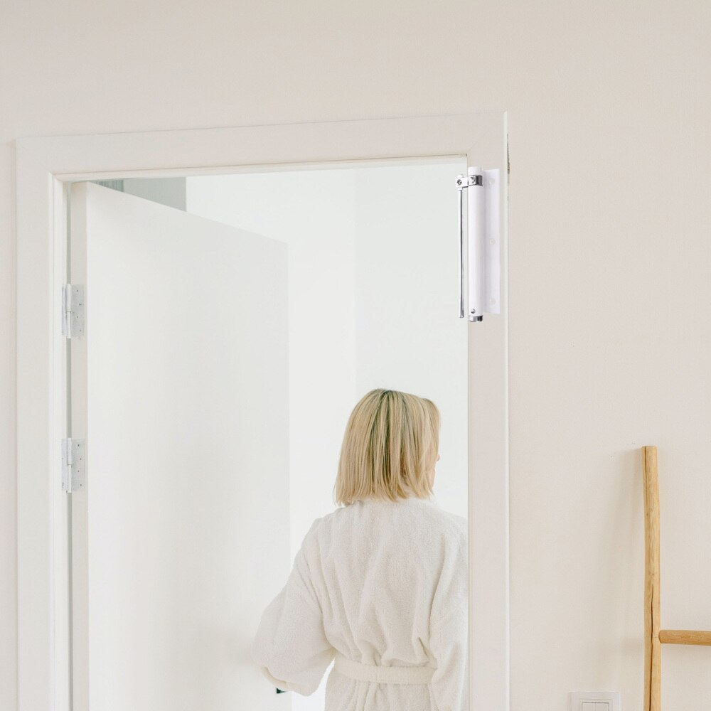 1pc Metal Screen Door Closer Automatic Door Closer Adjustable Closing Speeds