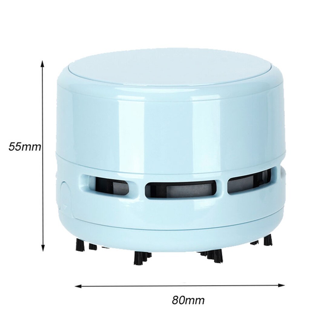 Portable Mini Desktop Vacuum Desk Dust Vacuum Cleaner Battery Operated