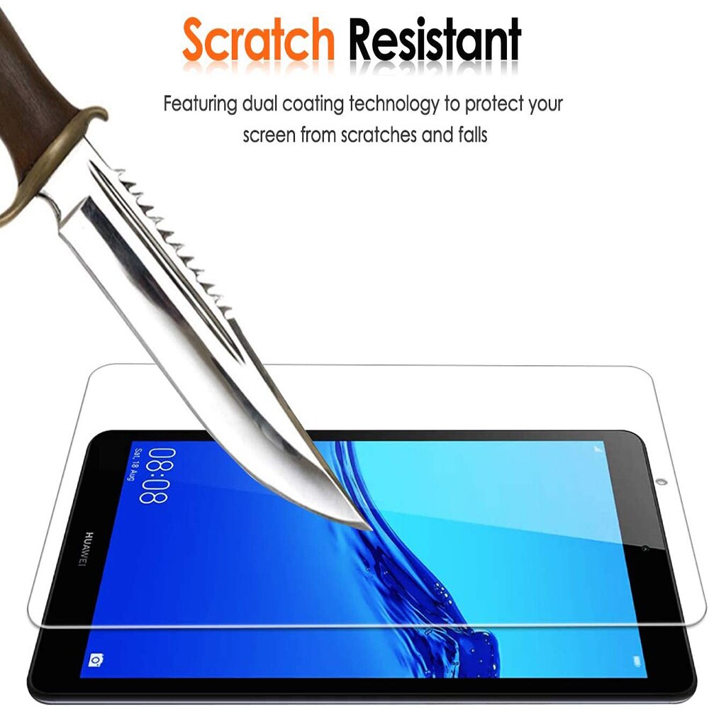 For Huawei MediaPad 10.4/T3 8.0 T3 10/M5 8.4 10.8/M5 Lite/M6/T8 T10 T10S/Pro 10.8 Tablet Tempered Glass Screen Protector Cover: MediaPad M5 Lite 10