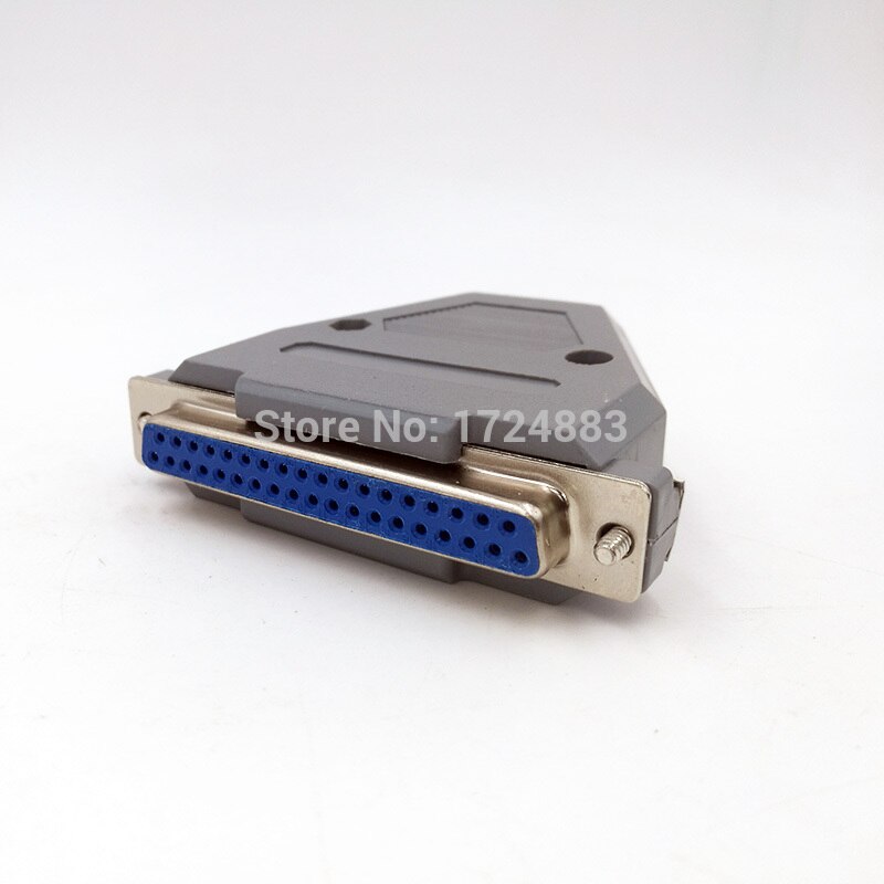 Db37 seriell parallellport datakabel kontakt plugg 2 rad d type kontakt 37 pin havn stikkontakt adapter hunn&amp;hann