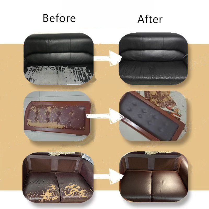 Lederen reparatiepatch voor banken Grote zelfklevende PU-leer voor bank Autostoelen Meubilair Bank Vinyl Stoelen Schoenen Stof Fix