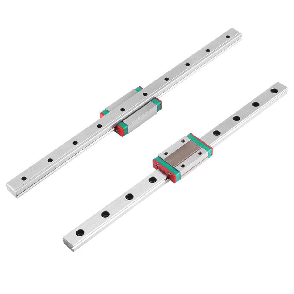 MGN12H Miniature Linear Sliding Rail MGN12H Guide Block 250mm 300mm 400mm 500mm 550mm Transmission Parts Hardware