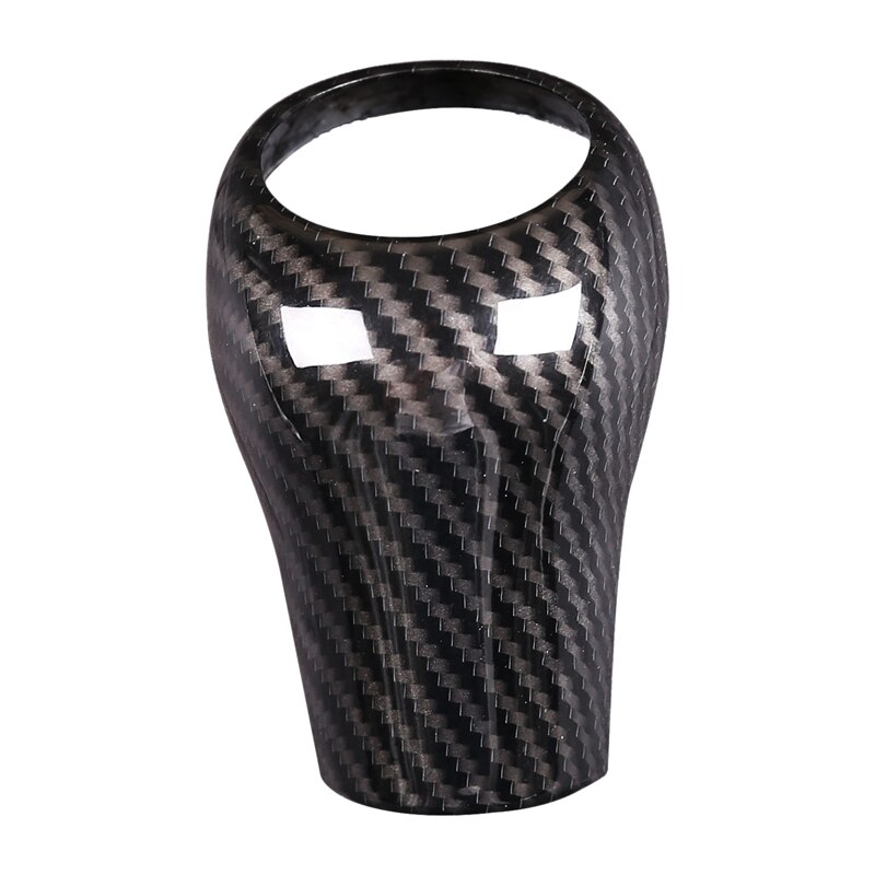 Couvercle de pommeau de levier de vitesse en Fiber de carbone pour mercedes-benz W204 W212 a C E G classe GLS