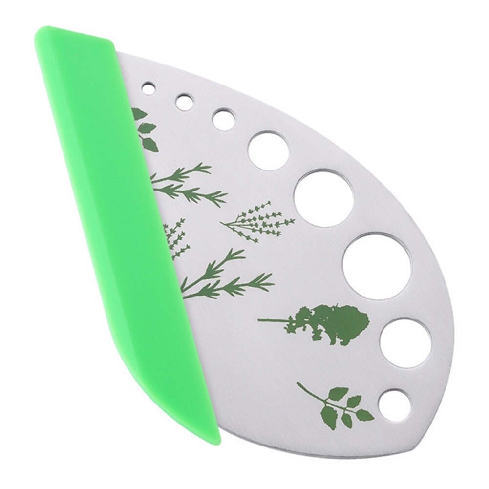 Kruid Stripper 9 Gaten Rvs Keuken Herb Leaf Strippen Tool Voor Boerenkool Snijbiet Collard Greens Tijm Basilicum Rozemarijn SP99