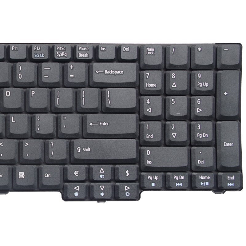 Gzeele Us Keyboard Voor Acer Aspire 5235 5335 5335Z 5355 5535 5735 5735Z 5737 5737Z 5737G 5737ZG Engels Zwart laptop Toetsenbord